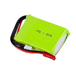 GoolRC 2S Lipo Battery 7.4V 1500mAh for Hobby Time RC Cars Flysky FS GT5 G7P DDF 350 RC Transmitter