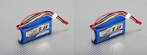 TANGDIAABBCC 2 Pack TURNIGY 1000mAh 3S 11.1V 20 30C LIPO Battery for RC Plane FPV Drone and Ground Station
