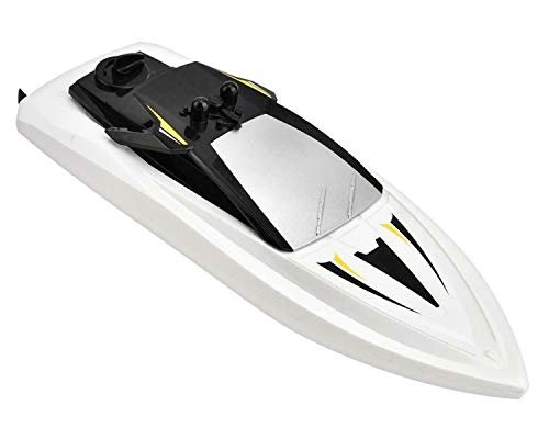 POCO DIVO Q5 Mini Boat 2.4Ghz RC Racing Boat with Dual Motor Perfect for RC Yacht Plans White