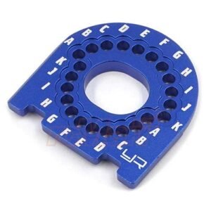Yeah Racing Aluminum Motor Mount for Ford GT Nitro RC Car Traxxas 4Tec 2 0 Blue