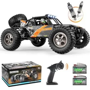 HAIBOXING RC Monster Truck 4x4 for Adults 1 12 Scale High Speed 38 KM H Off Road Remote Control Car with Two Rechargeable Batteries
