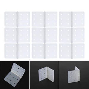 AONTOKY 25 Pcs Nylon Hinges 0.63 X 1.1 Inch RC Plane Parts Cheap