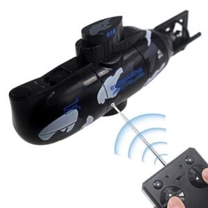 Tipmant Mini RC Submarine Model RC Boat Remote Control Electric Water Toy for Kids