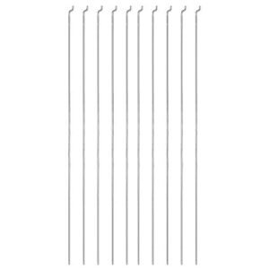 uxcell 1.5mm x 300mm Steel Z Pull Push Rods Parts Pack of 10 for Airstage RC Plane Boat Replacement