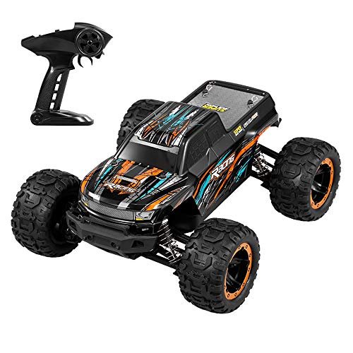 GoolRC 16889A MaxTech RC Truck 1 16 Scale Remote Control Car 4WD 45KM H High Speed with Brushless Motor 2 4GHz All Terrain Off Road Rock Crawler Electric Vehicle Toy for Adults Kids Orange
