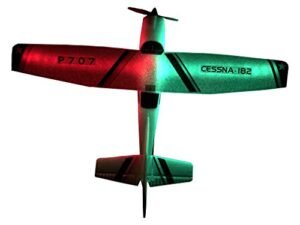 P707 Extra 300L RC Plane 3Ch Upgraded F949 Fixed Wing with 2.4G Transmitter Extra Battery and Propeller Light Version