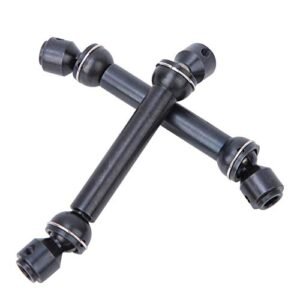 2pcs Telescopic Metal Drive Shaft for SCX10 D90 RC Crawler Car Upgrade Part 93 113mm
