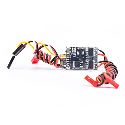 FPVKing Dual Way Bidirectional Brushed ESC 2S 3S Lipo 5A Speed Controller for RC Tank Parts and Model Boats