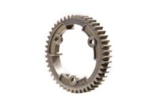 Traxxas 6447R 46 Tooth Steel Spur Gear for RC 1.0 Tires 1.0 Metric Pitch Wide Face