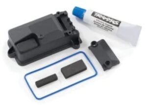Traxxas 8224X Receiver Box Cover Compatible with RC Plane Drop Box 8224 Receiver Box and 2260 BEC