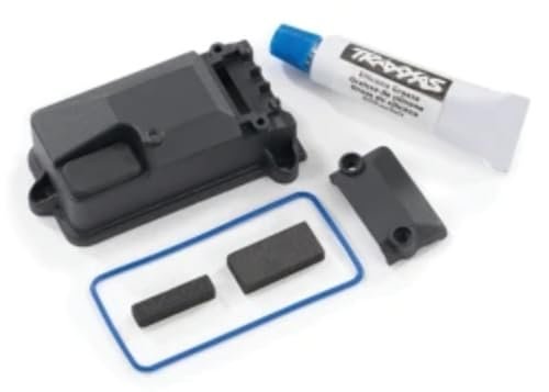 Traxxas 8224X Receiver Box Cover Compatible with RC Plane Drop Box 8224 Receiver Box and 2260 BEC