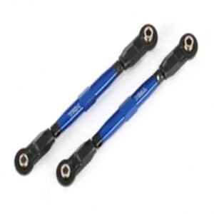 Traxxas 8948X 2.2 Aluminum RC Wheels Front Toe Links Tubes Blue Anodized 7075 T6 Aluminum