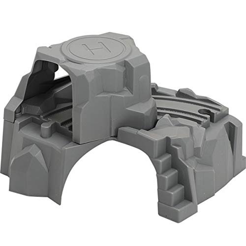 RC F1 Tunnel Boats Plastic Grey Double Tunnel Wooden Train Track Accessories for Tunnel Track Train