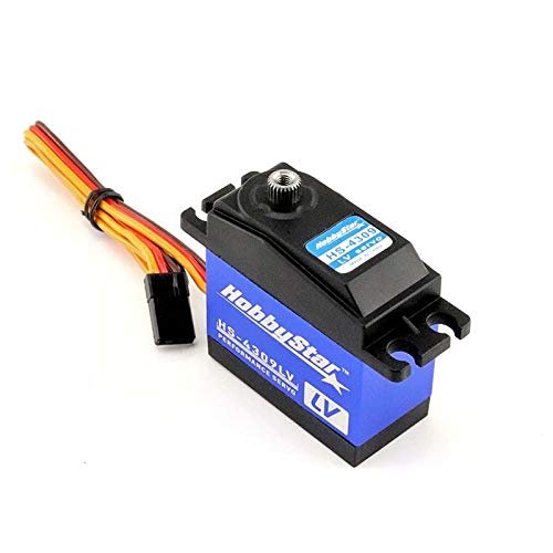 HobbyStar HS 4309LV Super Speed Digital Servo with Steel Gears and Aluminum Case