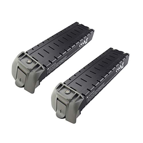 Fytoo Accessories 2PCS 7.4V 2800mah Lithium Battery for HS700D Brushless Four Axis Aircraft Remote Control Drone Battery Grey