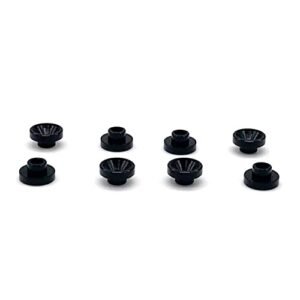 REEFS RC Servo Washers 8PK Black SEHREEFS48 Servo Accessories for Addiction RC Bodies