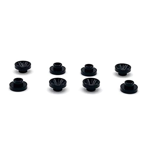 REEFS RC Servo Washers 8PK Black SEHREEFS48 Servo Accessories for Addiction RC Bodies