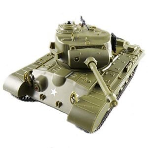 POCO DIVO Pershing M26 US Heavy Tank 1 5 Scale RC Lights Infrared Battle Panzer 2.4Ghz Model Military Vehicle with Sound