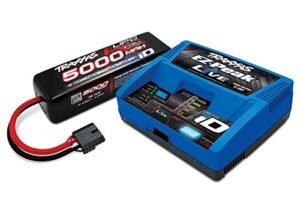 Traxxas 2996X Power Cell 4S 14.8V Lipo Battery with iD Charger Completer Pack for 8 Cell RC Car Battery Needs
