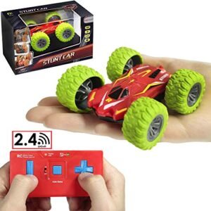 Radio Shack Lightning RC Car Mini Stunt Vehicle Rechargeable Remote Control Toy for Kids