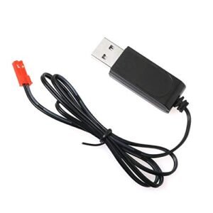 Maxmoral USB Charging Cable JST Plug 3.7V 150mAh RC Helicopter Battery Charger