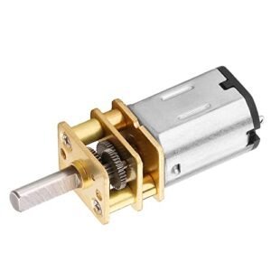 Fielect 210 RC Jet Engine Mini Gear Motor DC 3V 15RPM GA12 N20 3mm Shaft for DIY Toys and Robot Models