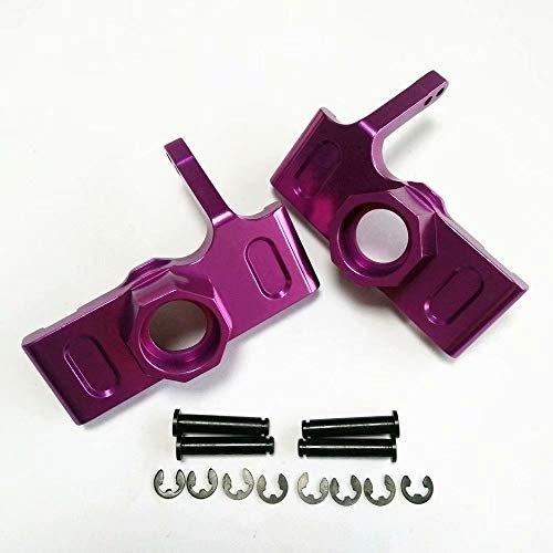 HPI Savage 21 Nitro RC Truck Front Axle Carriers Knuckle Arm Upgrade Parts Aluminum Purple 2pcs