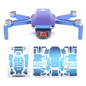 Wrapgrade DJI Mavic Mini Skin Celeste Blue Premium Vinyl Wrap