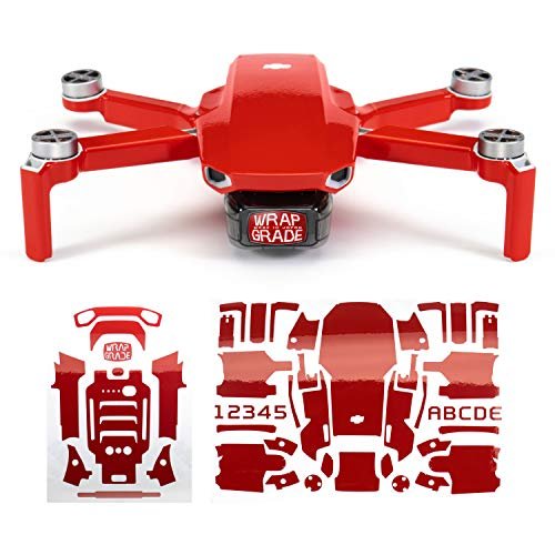 Wrapgrade DJI Mavic Mini Compatible Skin Super RED