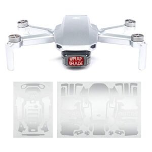 Wrapgrade DJI Mavic Mini Airforce Silver Vinyl Skin