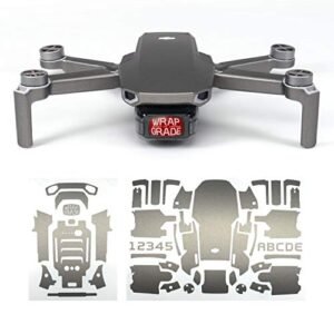 Wrapgrade Titanium Vinyl Skin Compatible with DJI Mavic Mini