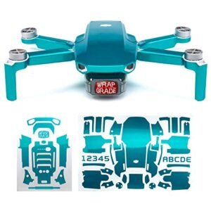 Wrapgrade DJI Mavic Mini Compatible Vinyl Skin Caribbean Blue