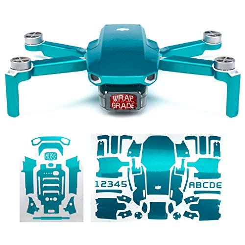 Wrapgrade DJI Mavic Mini Compatible Vinyl Skin Caribbean Blue