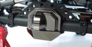 SSD RC Wheels HD Brass Diff Cover for Element Enduro CNC Machined Gun Metal Grey
