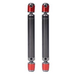 2Pcs RC Drive Shaft Metal Rustproof for Best Nitro Short Course RC Truck Scx24 1 10 Short 110 150mm