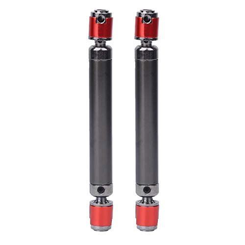 2Pcs RC Drive Shaft Metal Rustproof for Best Nitro Short Course RC Truck Scx24 1 10 Short 110 150mm