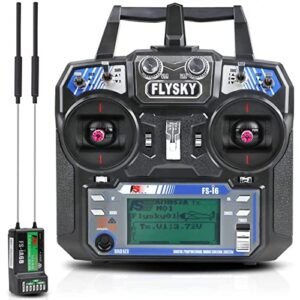 Xiangtat Flysky FS i6 6CH Micro RC Helicopter Radio System Transmitter with FS iA6B Receiver