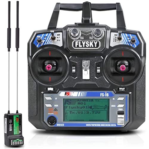 Xiangtat Flysky FS i6 6CH Micro RC Helicopter Radio System Transmitter with FS iA6B Receiver