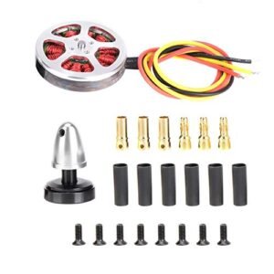 Ginyia Brushless Motor 5010 360KV for RC Load Truck Metal Outdoor Big Load Multiaxis Thick Line Hollow Cover Double Bearing