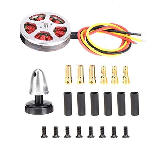 Ginyia Brushless Motor 5010 360KV for RC Load Truck Metal Outdoor Big Load Multiaxis Thick Line Hollow Cover Double Bearing