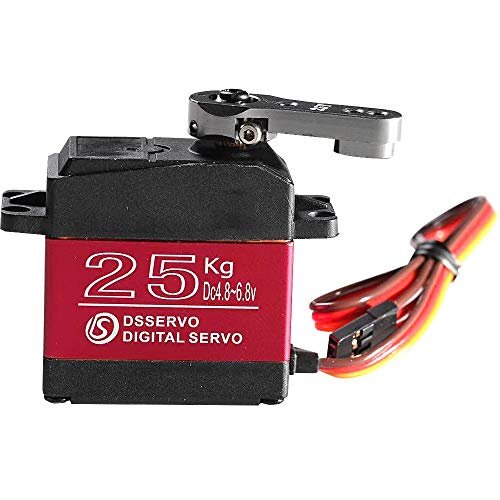 High Torque Waterproof DS3225MG 25kg Digital Servo for RC Fuel Tank Fittings and Baja RC Cars