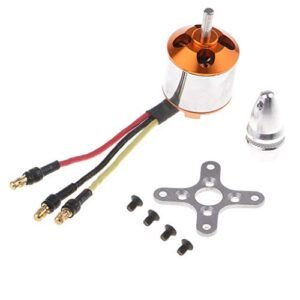 LoveinDIY A2217-1100KV Brushless Motor for RC Boat/ Fixed Wing UAV 10'' Propeller 1050