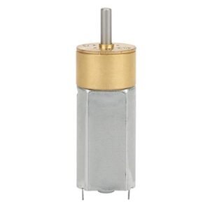 Garosa DC12V Mini Planetary Gearbox Motor 6mm All Brass High Torsion Low Noise 400RPM Speed Reduction Motor