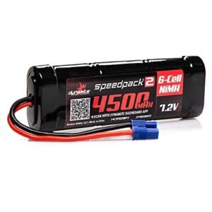 Dynamite SPEEDPACK2 7.2V 4500MAH 6 Cell NiMH Flat EC3 Battery DYNB2080EC