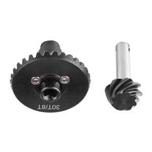 RC Concorde Turbine Model Jet Stainless Steel Bevel Gear Set 30T 8T for AR44 RC Car Upgrade
