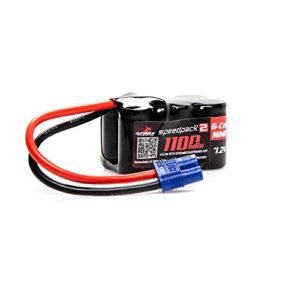Dynamite SPEEDPACK2 7.2V 1100MAH 6 Cell NiMH 3+3 EC3 DYNB2105EC RC Car Battery