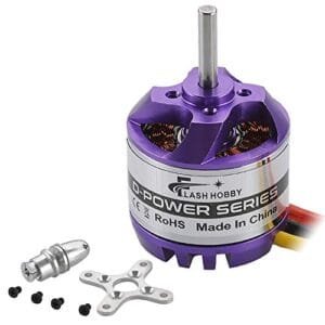 FLASH HOBBY D2830 1300KV Brushless Outrunner Motor for RC Hobby Helicopter Aircraft Drone Fixed Wing