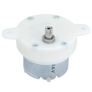 12V 10Rpm DC Miniature Geared Motor for RC Slow Boat High Performance Mute Gear Rotation