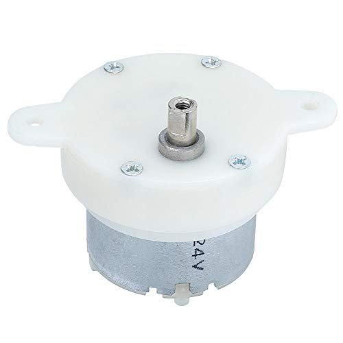 12V 10Rpm DC Miniature Geared Motor for RC Slow Boat High Performance Mute Gear Rotation