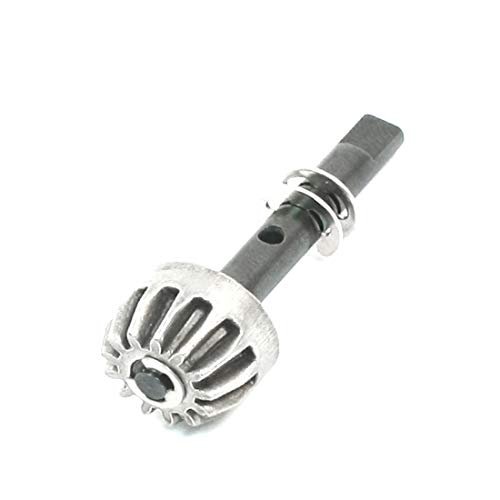 Lon0167 RC Cars Drive Gear 03015 Metal Shaft with E Clips for 1/10 Scale Model Car Truck